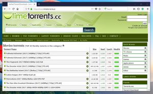 LimeTorrents - just like Torrentz 2