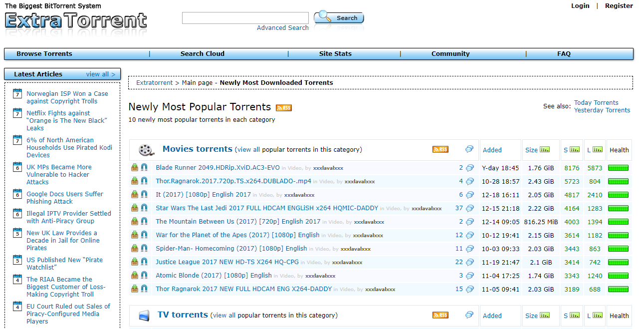 extratorrent as proxy Zooqle