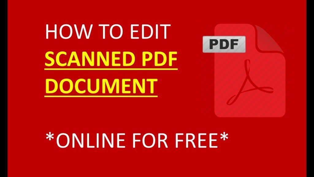 How to Edit a Scanned PDF without Any Problem