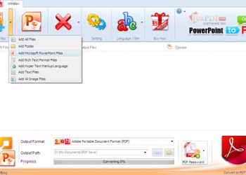 Convert PPT To PDF