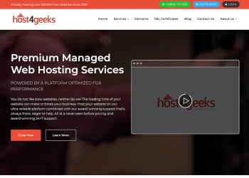 Host4Geeks reviews