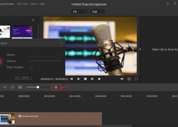 Wondershare DemoCreator voice over