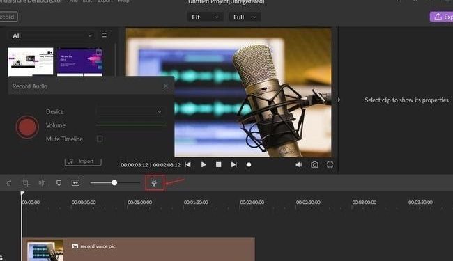 Wondershare DemoCreator voice over