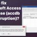 How to Fix Corrupted Microsoft Access Database?