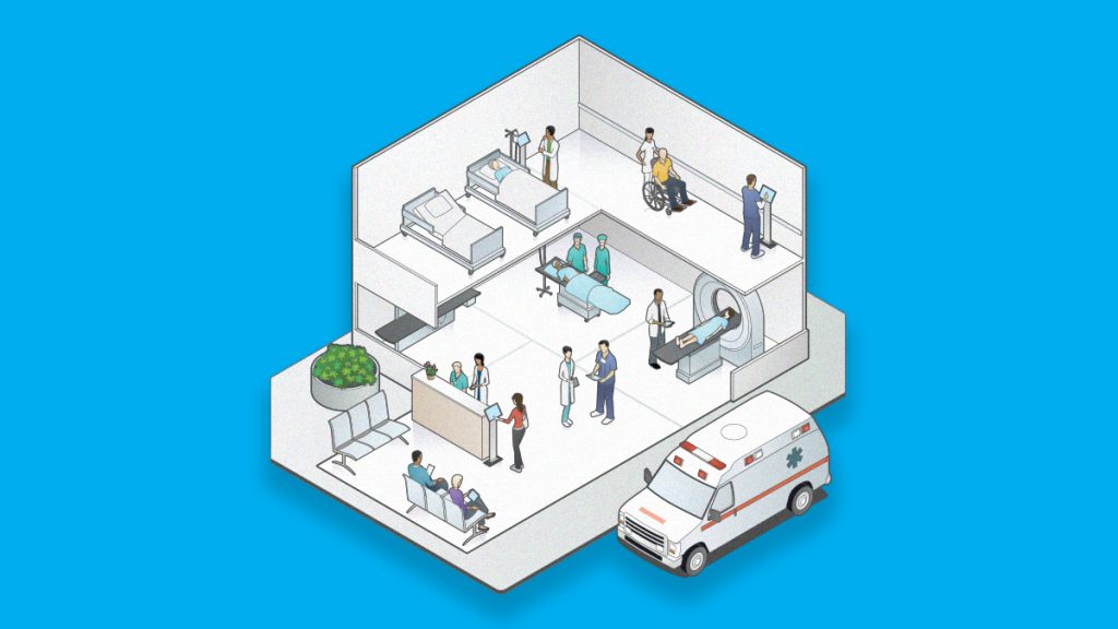 Transforming Hospitals with Connected Healthcare Space in Future