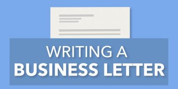 How To Write Letter In Word How To Write Business Letters In Microsoft Word