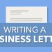 How To Write Business Letters In Microsoft Word