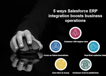 Shown above are the ways Dynamics AX-Salesforce integration results in better business practices