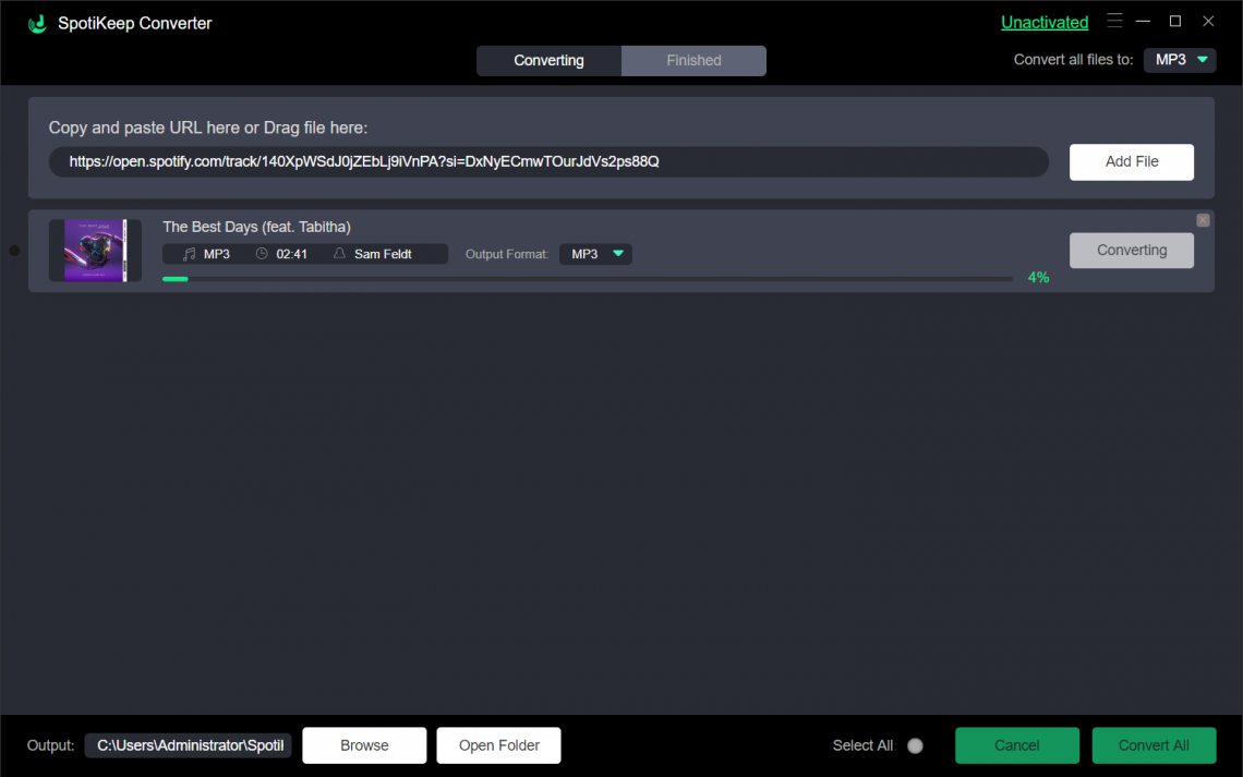 How to Download Spotify Playlist to MP3 with SpotiKeep Converter