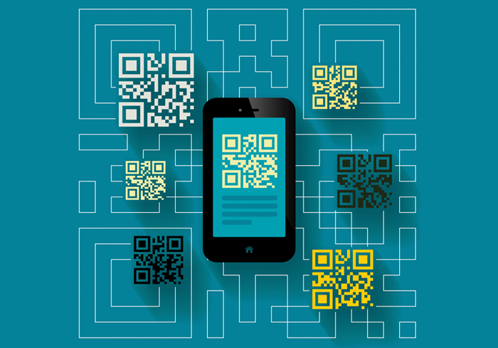 How are QR codes used in Flipped Learning--