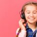 kids with headphone-