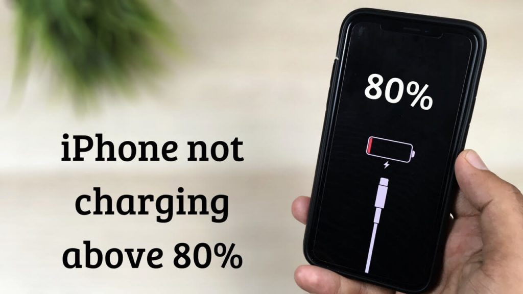 iPhone Not Charging Above 80%