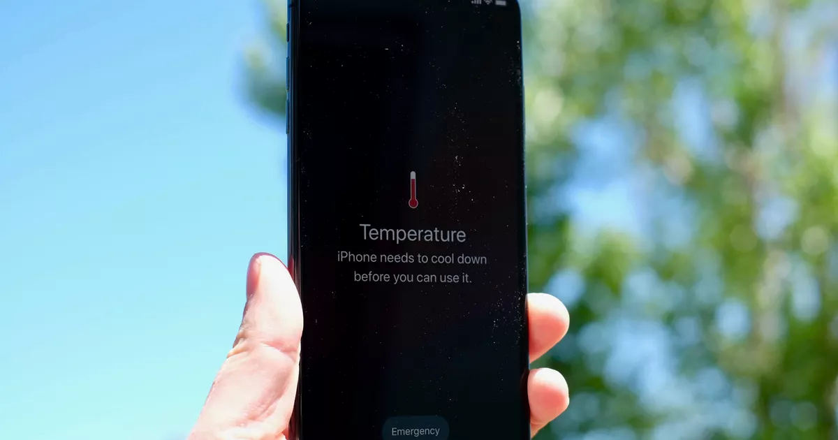 iPhone Temperature