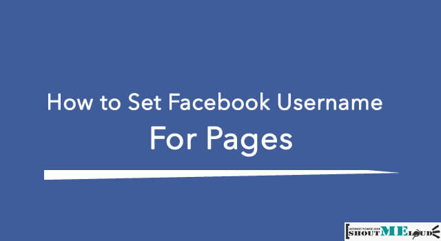 Set-Facebook-Page-Username
