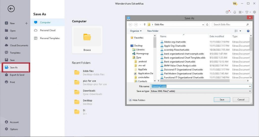 How to Make a Flowchart in EdrawMax