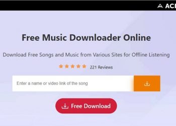 online-music-downloader-interface