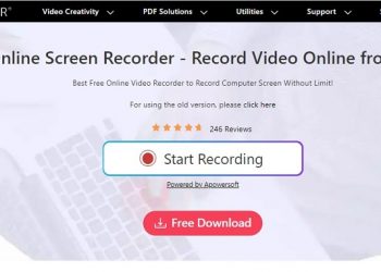 free-online-screen-recorder-interface