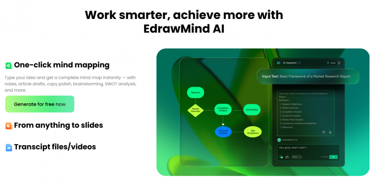 Why Wondershare EdrawMind Is the Best AI-Empowered Diagramming Software?