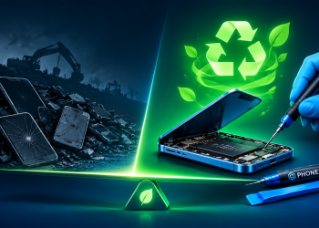 Phone Repair Reduces E-Waste: Fix Before Recycling